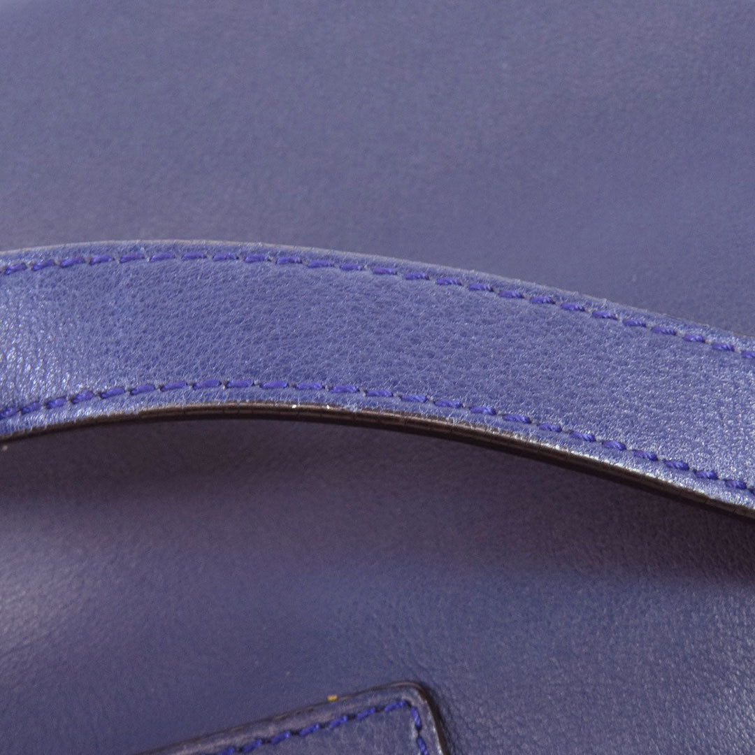 LOEWE Handbag Calfskin blue Amazona 2WAY