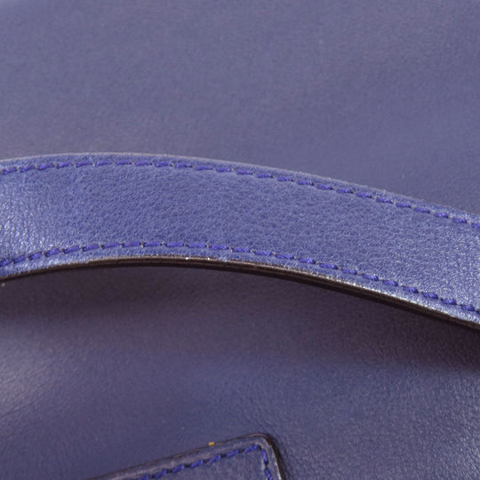 LOEWE Handbag Calfskin blue Amazona 2WAY