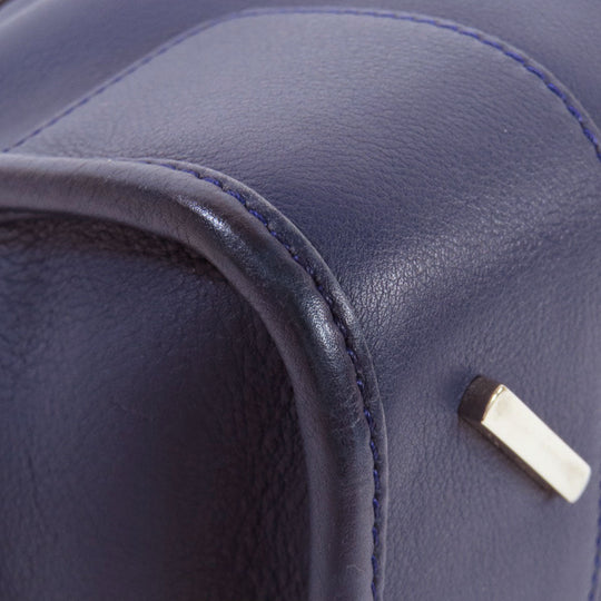 LOEWE Handbag Calfskin blue Amazona 2WAY