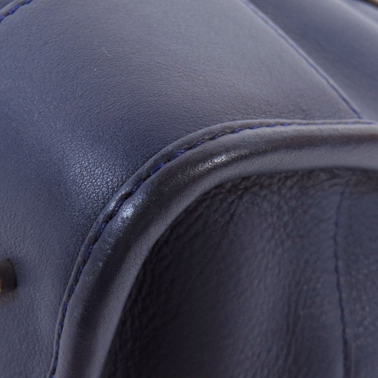 LOEWE Handbag Calfskin blue Amazona 2WAY