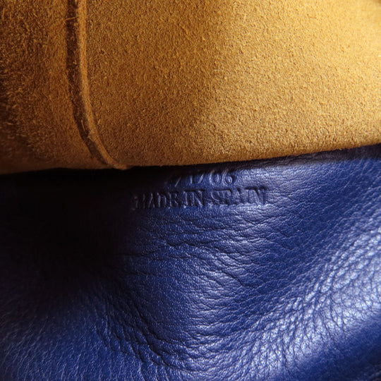 LOEWE Handbag Calfskin blue Amazona 2WAY