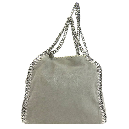 Stella McCartney Handbag polyester gray Falabella 2WAY