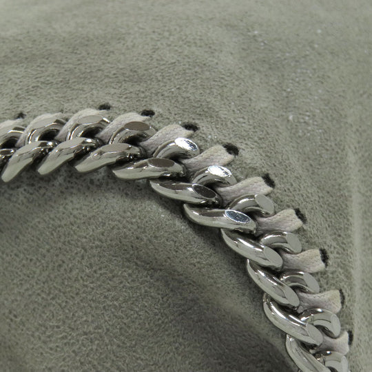 Stella McCartney Handbag polyester gray Falabella 2WAY