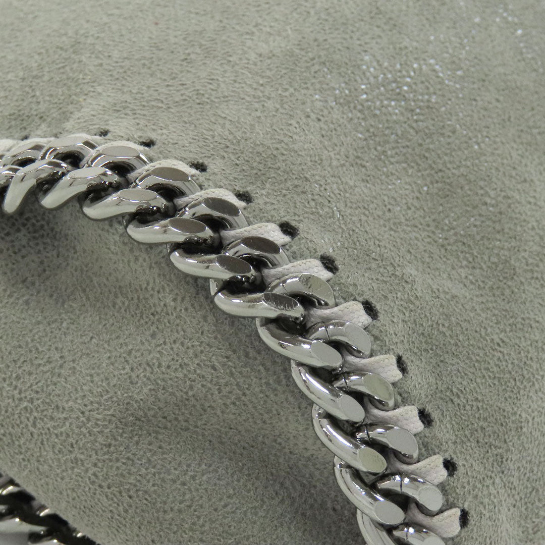 Stella McCartney Handbag polyester gray Falabella 2WAY