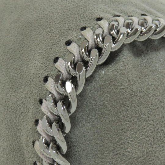 Stella McCartney Handbag polyester gray Falabella 2WAY