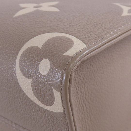 LOUIS VUITTON Handbag M45779 Ann Platt gray On the Go PM Tourtrail Crème