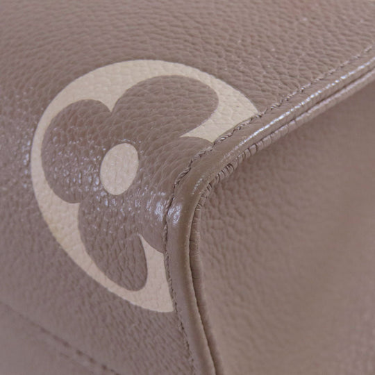 LOUIS VUITTON Handbag M45779 Ann Platt gray On the Go PM Tourtrail Crème