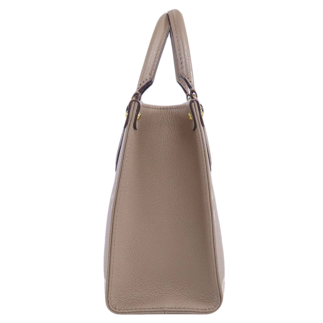 LOUIS VUITTON Handbag M45779 Ann Platt gray On the Go PM Tourtrail Crème