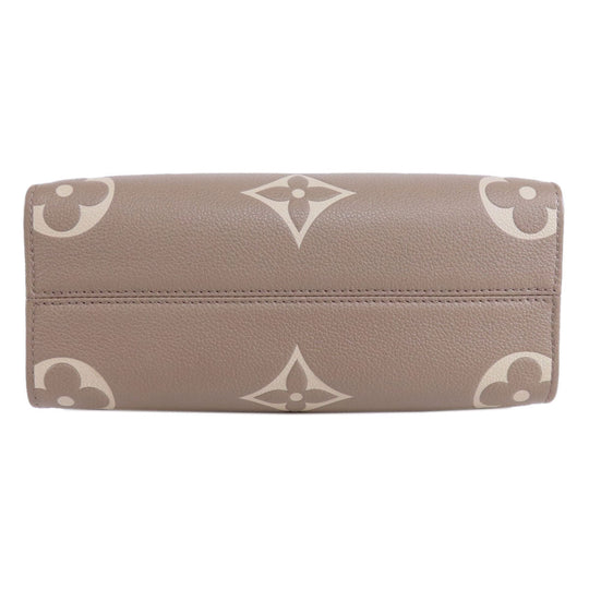 LOUIS VUITTON Handbag M45779 Ann Platt gray On the Go PM Tourtrail Crème