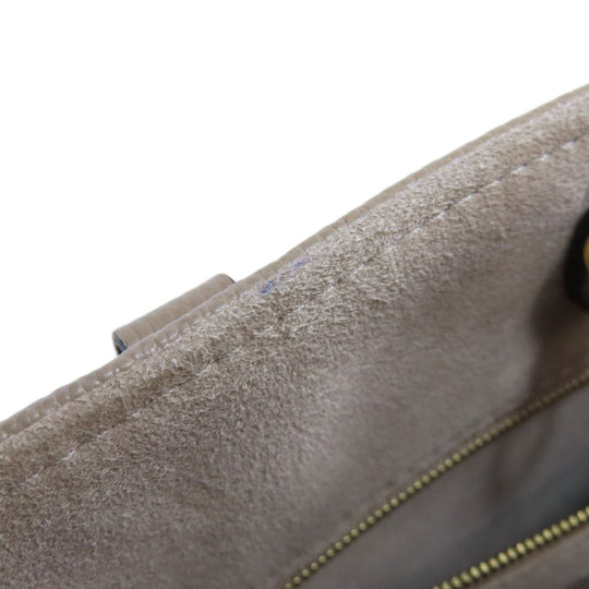 LOUIS VUITTON Handbag M45779 Ann Platt gray On the Go PM Tourtrail Crème