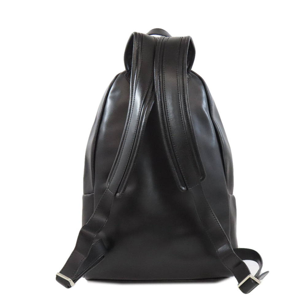 Givenchy Backpack leather black LOVE logo Women Used Authentic