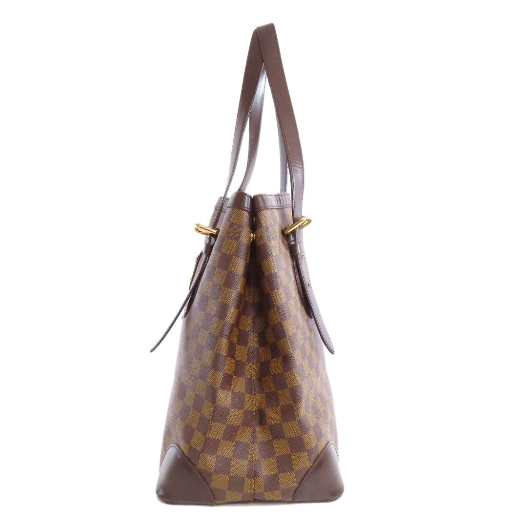 LOUIS VUITTON Tote Bag N51203 Damier canvas Brown HamsteadGM