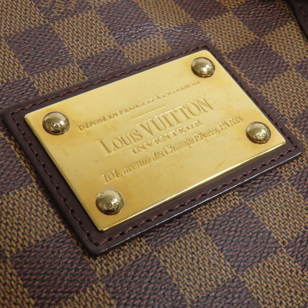 LOUIS VUITTON Tote Bag N51203 Damier canvas Brown HamsteadGM