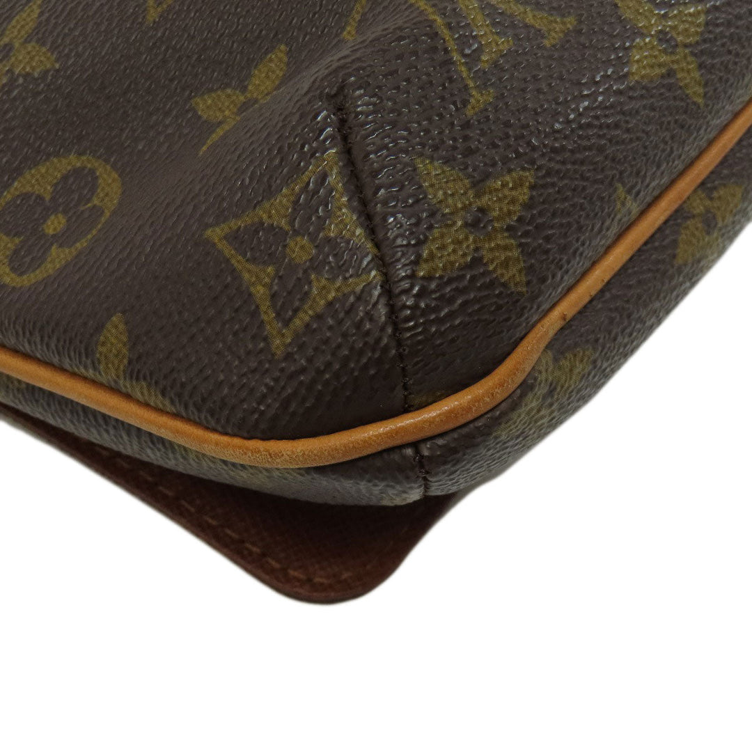 LOUIS VUITTON Shoulder Bag M51257 Monogram canvas Brown Musette tango short Women Used Authentic
