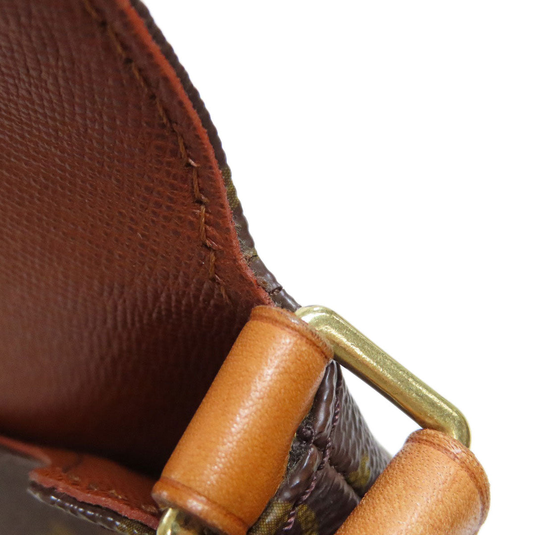 LOUIS VUITTON Shoulder Bag M51257 Monogram canvas Brown Musette tango short Women Used Authentic