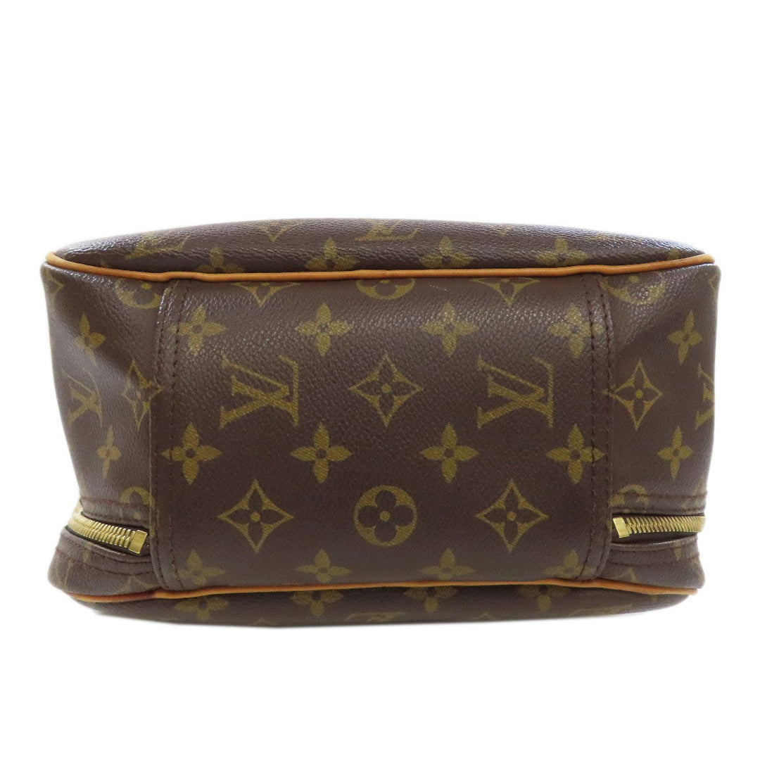 LOUIS VUITTON Handbag M41450 Monogram canvas Brown Excursion Women Used Authentic