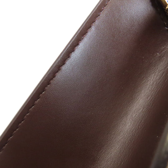LOUIS VUITTON Handbag N51145 Damier canvas Brown Venice PM