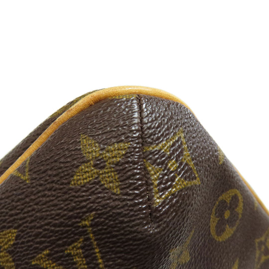 LOUIS VUITTON Shoulder Bag M51257 Monogram canvas Brown Musette tango short Women Used Authentic