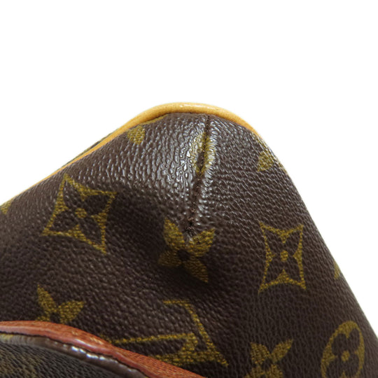 LOUIS VUITTON Shoulder Bag M51257 Monogram canvas Brown Musette tango short Women Used Authentic