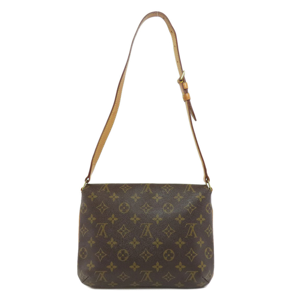 LOUIS VUITTON Shoulder Bag M51257 Monogram canvas Brown Musette tango short Women Used Authentic