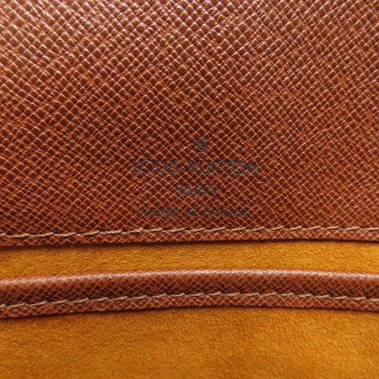 LOUIS VUITTON Shoulder Bag M51257 Monogram canvas Brown Musette tango short Women Used Authentic