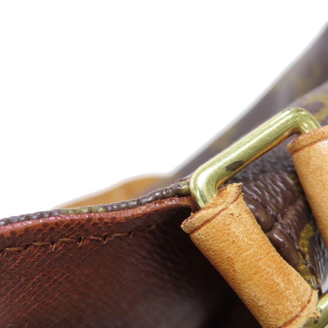 LOUIS VUITTON Shoulder Bag M51257 Monogram canvas Brown Musette tango short Women Used Authentic