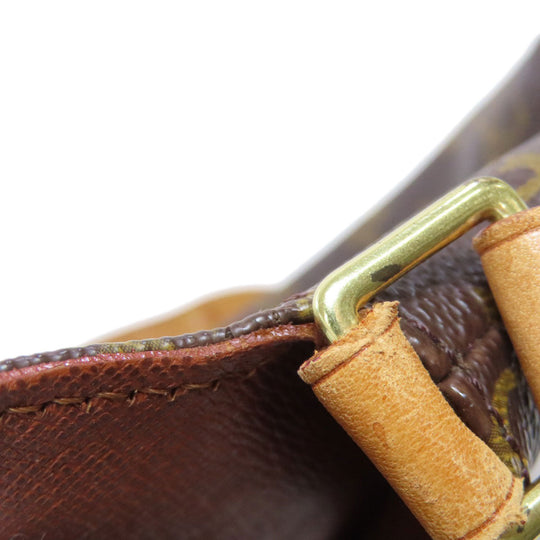 LOUIS VUITTON Shoulder Bag M51257 Monogram canvas Brown Musette tango short Women Used Authentic