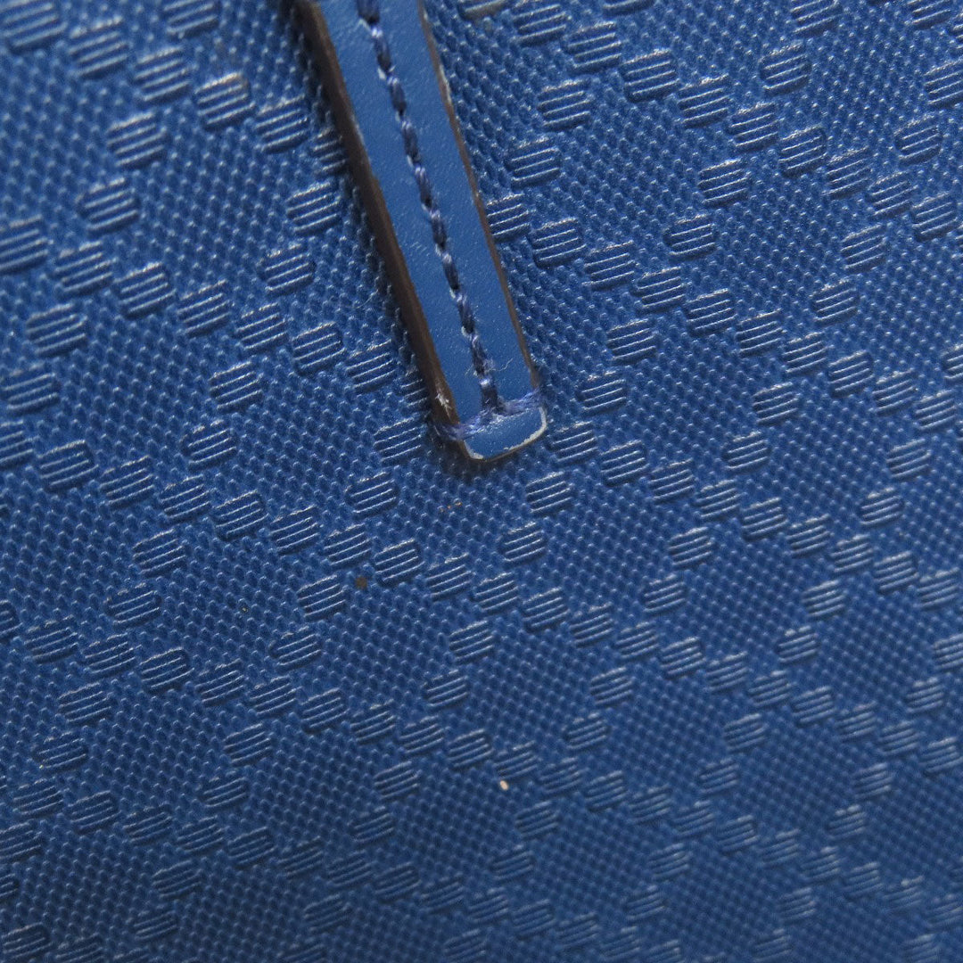 GUCCI Tote Bag 353397 leather blue Diamante Women Used Authentic