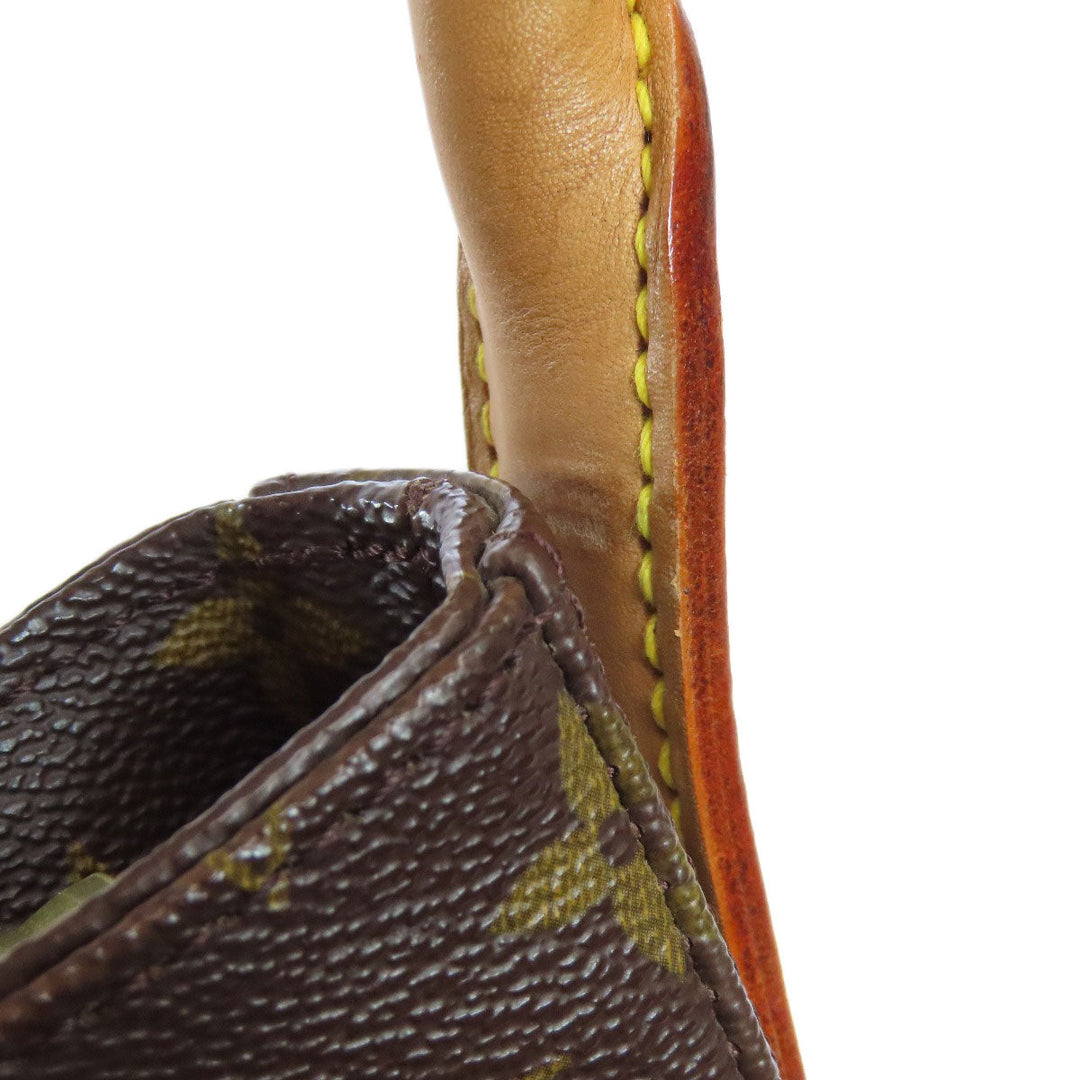 LOUIS VUITTON Tote Bag M51145 Monogram canvas Brown LoopingGM Women Used Authentic