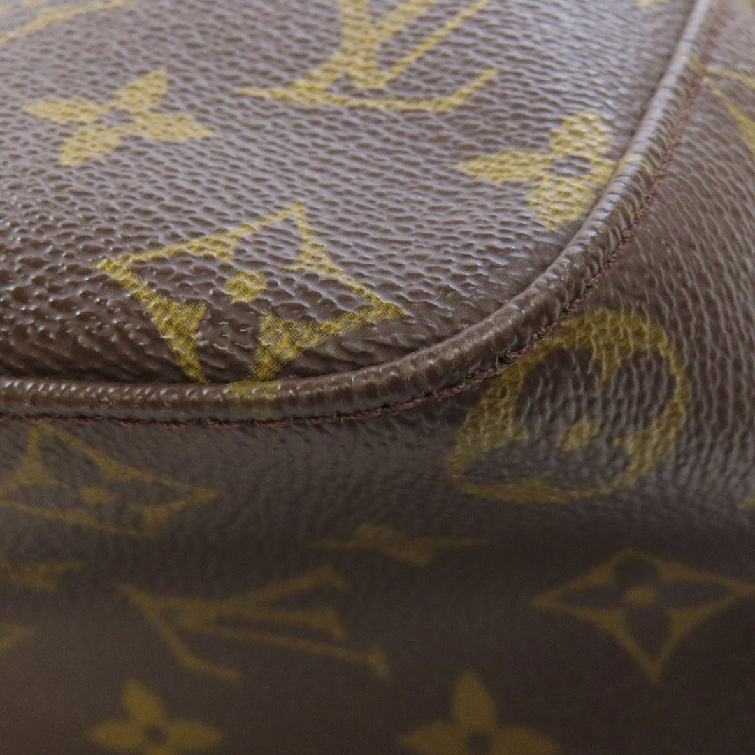 LOUIS VUITTON Tote Bag M51145 Monogram canvas Brown LoopingGM Women Used Authentic