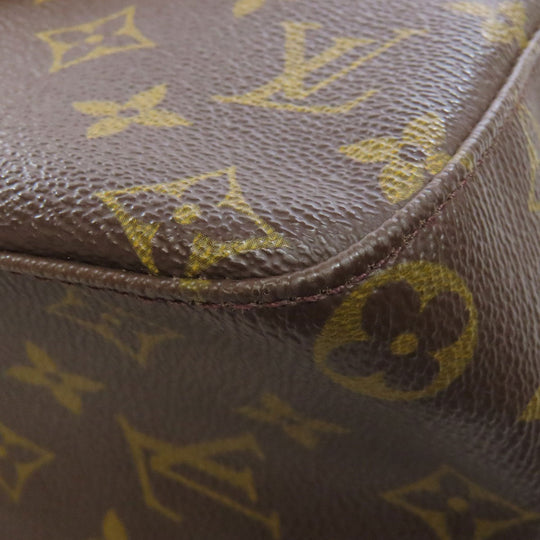 LOUIS VUITTON Tote Bag M51145 Monogram canvas Brown LoopingGM Women Used Authentic