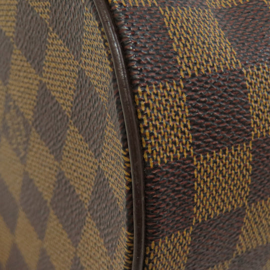 LOUIS VUITTON Handbag N51304 Damier canvas Brown Papillon 26 Women Used Authentic