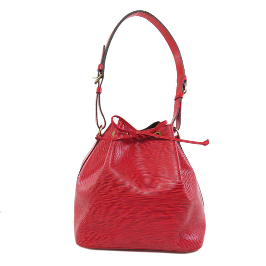 LOUIS VUITTON Shoulder Bag M44107 Epi Red Petit Noe Women Used Authentic