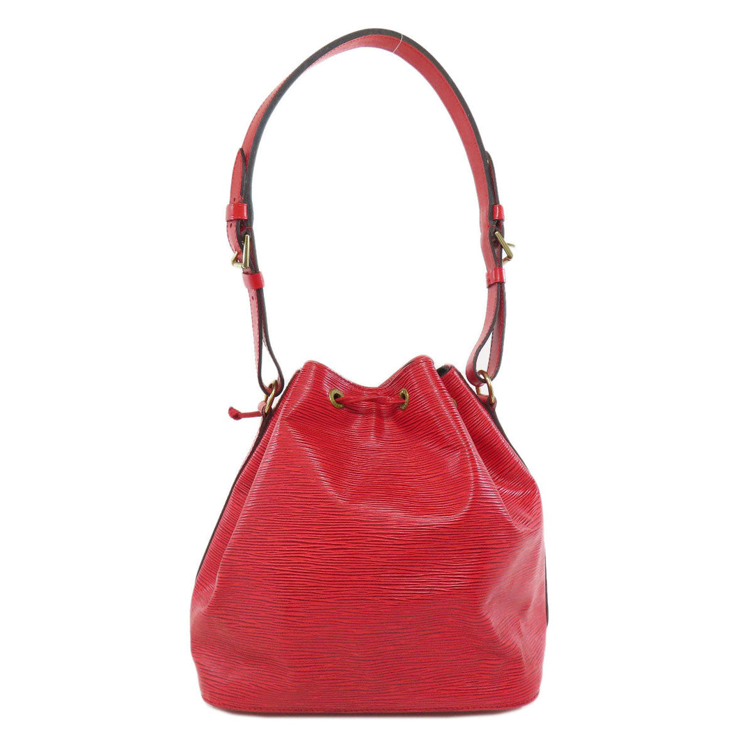 LOUIS VUITTON Shoulder Bag M44107 Epi Red Petit Noe Women Used Authentic