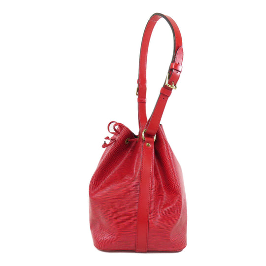 LOUIS VUITTON Shoulder Bag M44107 Epi Red Petit Noe Women Used Authentic