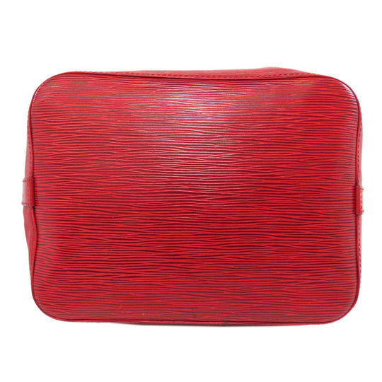 LOUIS VUITTON Shoulder Bag M44107 Epi Red Petit Noe Women Used Authentic
