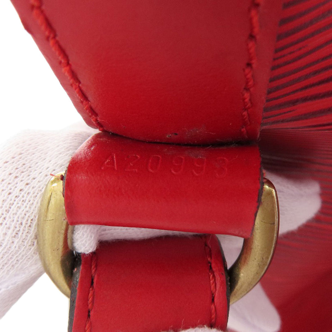 LOUIS VUITTON Shoulder Bag M44107 Epi Red Petit Noe Women Used Authentic