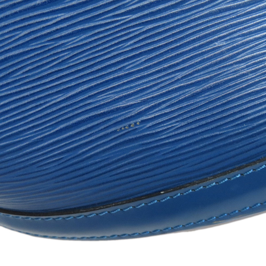 LOUIS VUITTON Tote Bag M52265 Epi blue Sun jack shopping Women Used Authentic