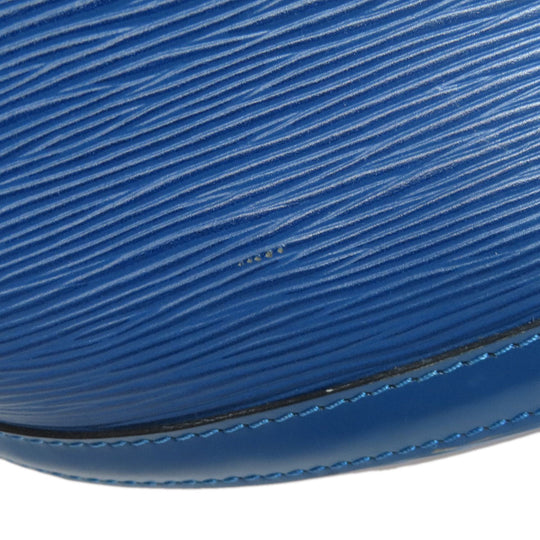 LOUIS VUITTON Tote Bag M52265 Epi blue Sun jack shopping Women Used Authentic