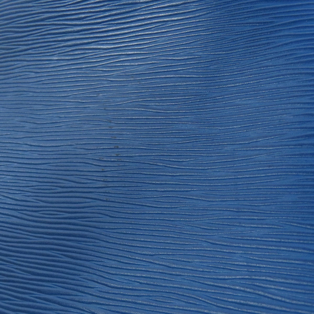 LOUIS VUITTON Tote Bag M52265 Epi blue Sun jack shopping Women Used Authentic