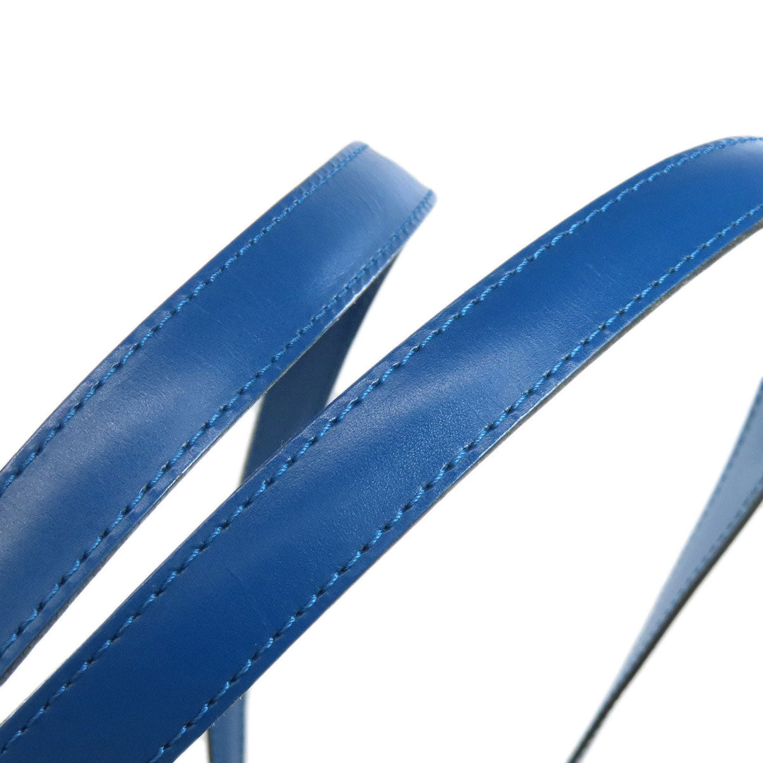 LOUIS VUITTON Tote Bag M52265 Epi blue Sun jack shopping Women Used Authentic