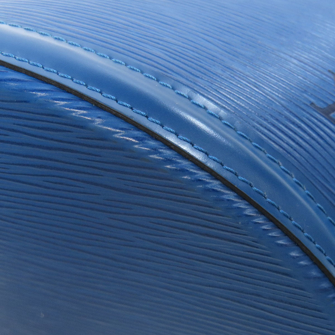 LOUIS VUITTON Tote Bag M52265 Epi blue Sun jack shopping Women Used Authentic