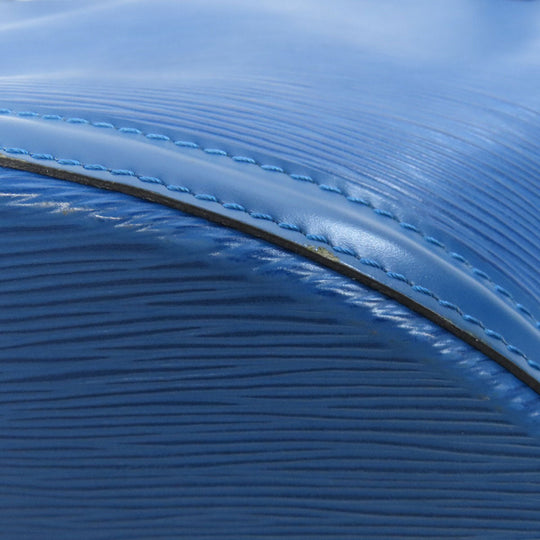 LOUIS VUITTON Tote Bag M52265 Epi blue Sun jack shopping Women Used Authentic