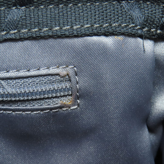 COACH Shoulder Bag F17798 canvas black Signature Women Used Authentic