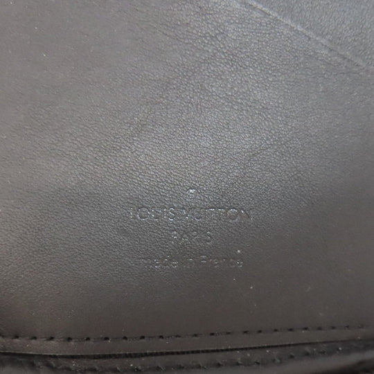 LOUIS VUITTON Shoulder strap M69534 Monogram Eclipse black Double phone pouch mens Used Authentic