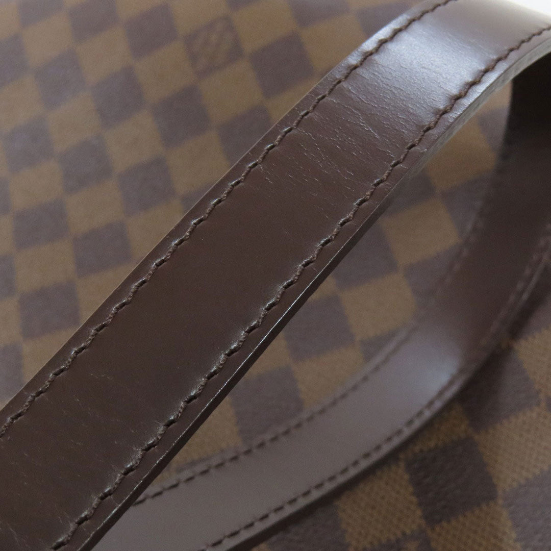 LOUIS VUITTON Shoulder Bag N42251 Damier canvas Brown Bloomsbury PM Women Used Authentic