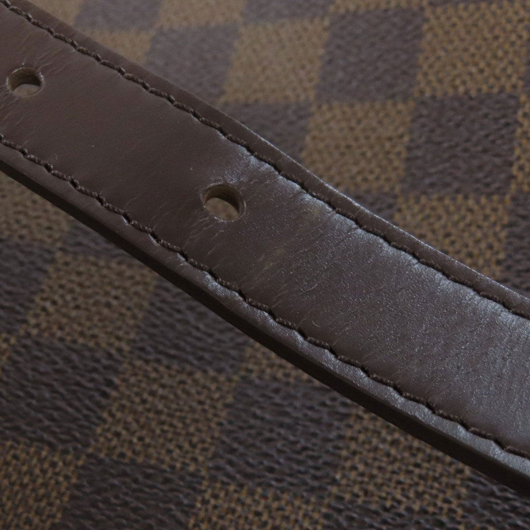 LOUIS VUITTON Shoulder Bag N42251 Damier canvas Brown Bloomsbury PM Women Used Authentic