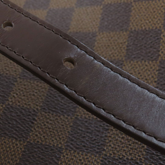 LOUIS VUITTON Shoulder Bag N42251 Damier canvas Brown Bloomsbury PM Women Used Authentic
