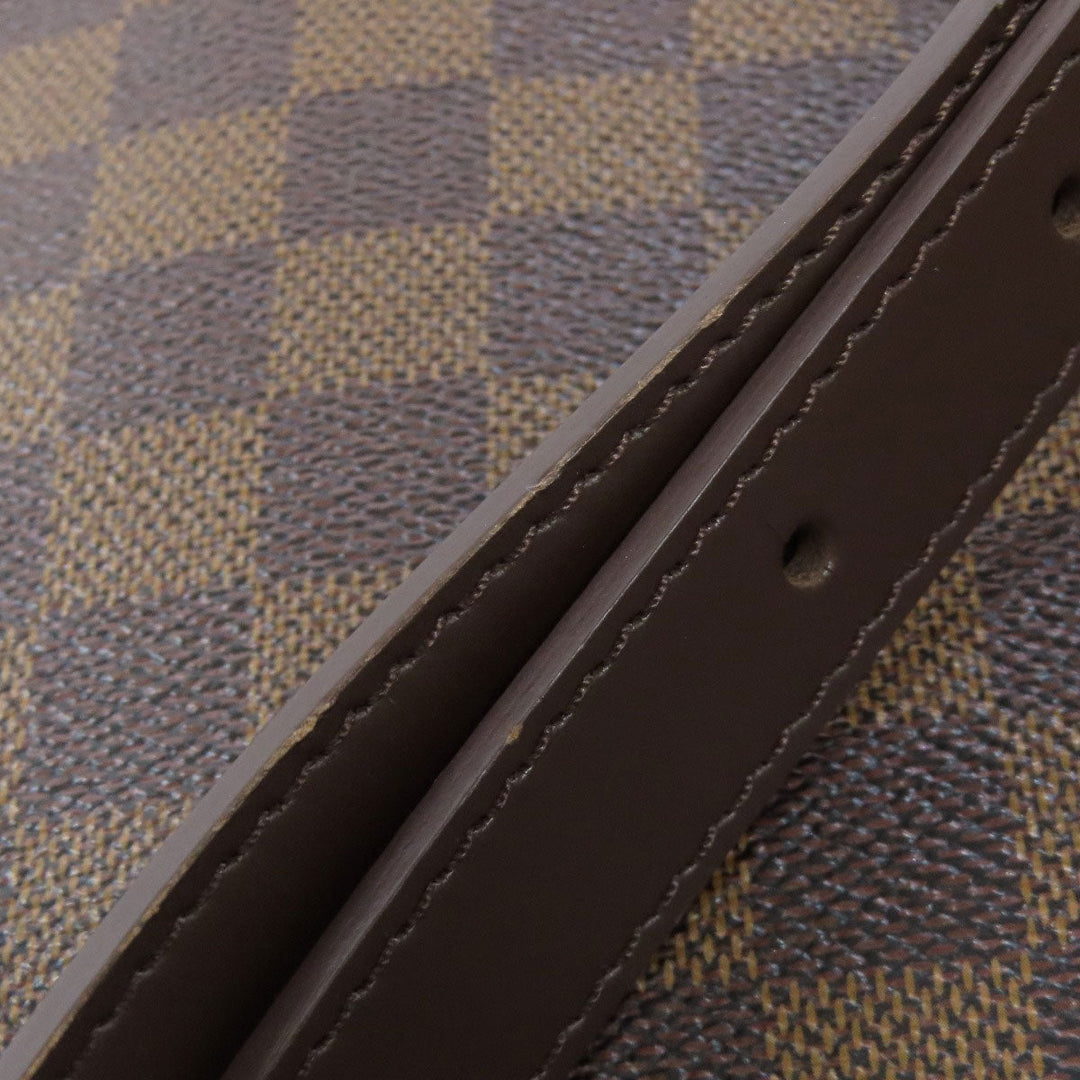 LOUIS VUITTON Shoulder Bag N42251 Damier canvas Brown Bloomsbury PM Women Used Authentic