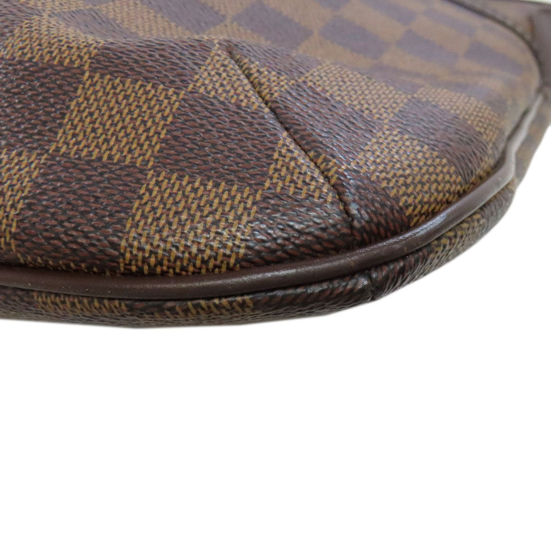 LOUIS VUITTON Shoulder Bag N42251 Damier canvas Brown Bloomsbury PM Women Used Authentic